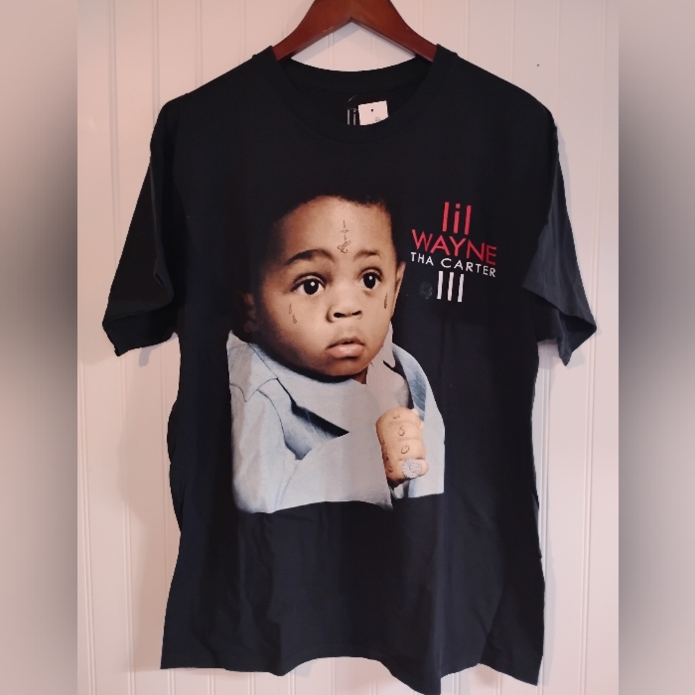 Lil Wayne Tha Carter III Black T-Shirt